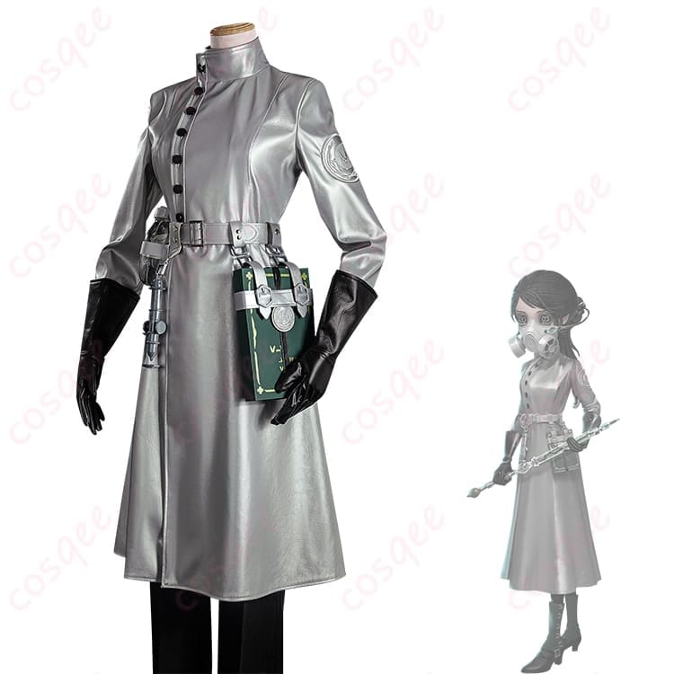 IdentityV 骨董商 菌糸研究コスプレ衣装 写真映えと着やすさを両立した端正セット - 2枚目の画像