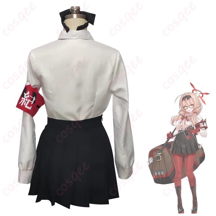 ブルーアーカイブ 火宮チナツのゲヘナ学園制服 コスプレ衣装｜写真映えと着やすさを両立 - 3枚目の画像