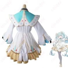 初音ミク 2023クリスマス コスプレ衣装 きらめく華やかデザインで写真映えを狙える一着 - 3枚目の画像（サムネイル）