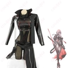 勝利の女神：NIKKE 紅蓮 ブラックシャドウ風コスプレ｜黒×紅の映えるクールシルエット - 1枚目の画像（サムネイル）