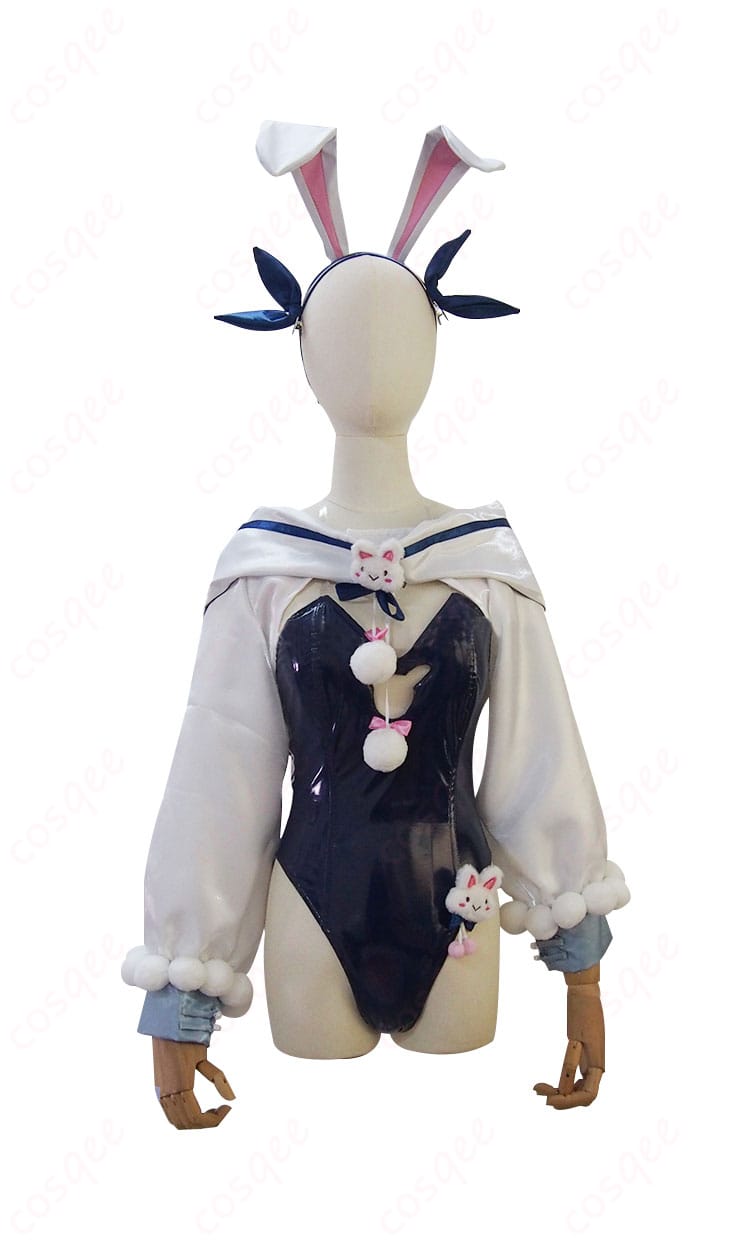 アズールレーン ラフィーII コスプレ衣装 うとうとビジーデーの正面画像。高再現度のデザイン、キャラクターの特徴を忠実に再現しています。コスプレイベントや撮影に最適!