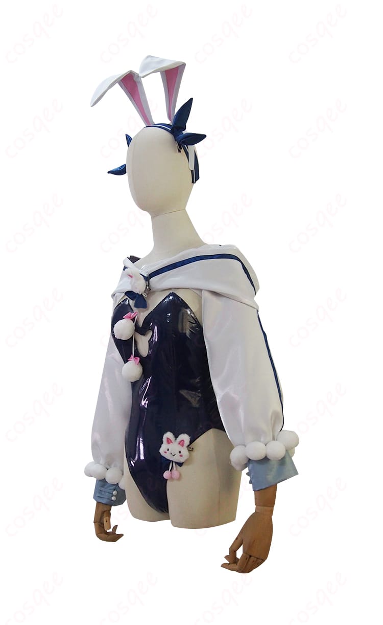 ラフィーII コスプレ衣装 うとうとビジーデーの側面画像。衣装の細部までしっかりと再現されており、完璧なコスプレ体験を提供します。詳細をご覧ください!