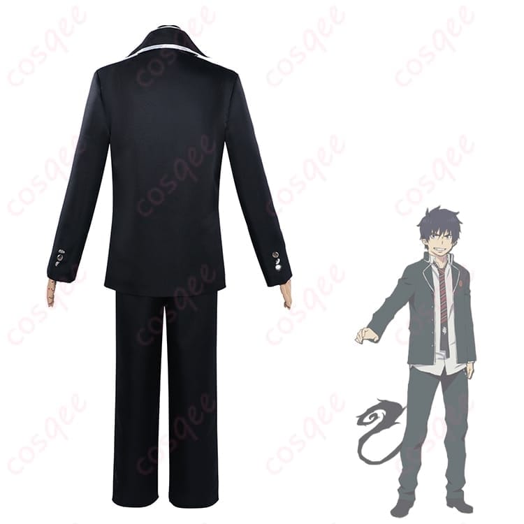 青の祓魔師 奥村燐の祓魔師制服コスプレ｜端正に着こなせて写真映えする一式 - 2枚目の画像