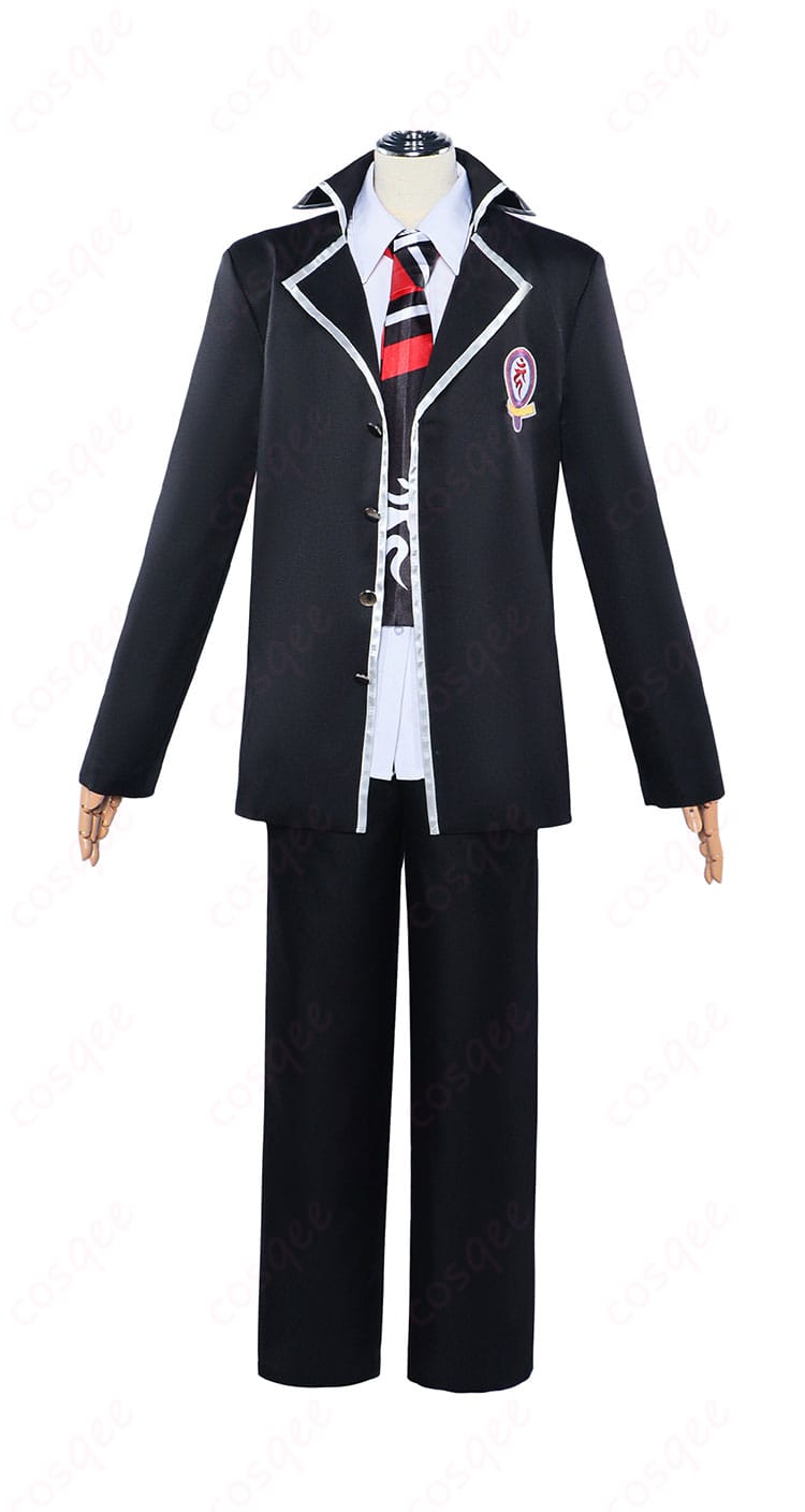 青の祓魔師 奥村燐 コスプレ衣装 正面画像 - 祓魔師制服の高再現度をチェック!イベントや撮影にぴったり。