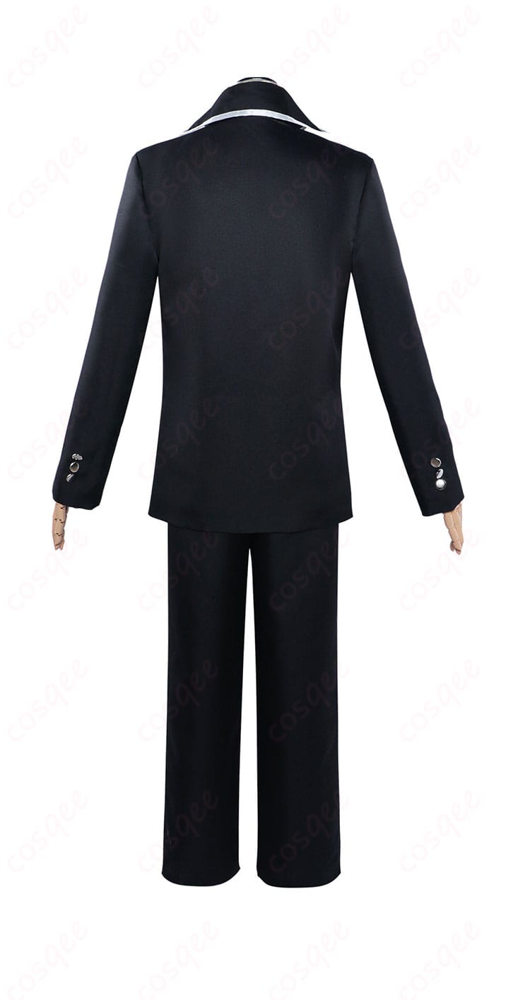 青の祓魔師 奥村燐 コスプレ衣装 背面画像 - キャラクターの特徴を忠実に再現した背面デザイン。