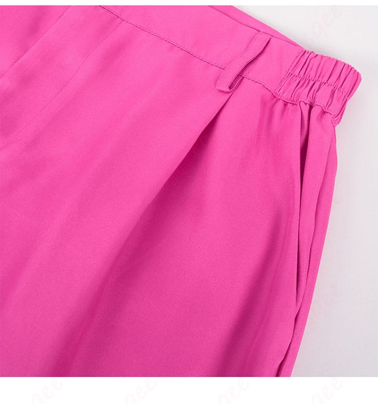 ゾン100 竜崎憲一朗 コスプレ衣装のパンツポケットとウエスト部分のディテール。使いやすさとデザイン性を兼ね備えています。