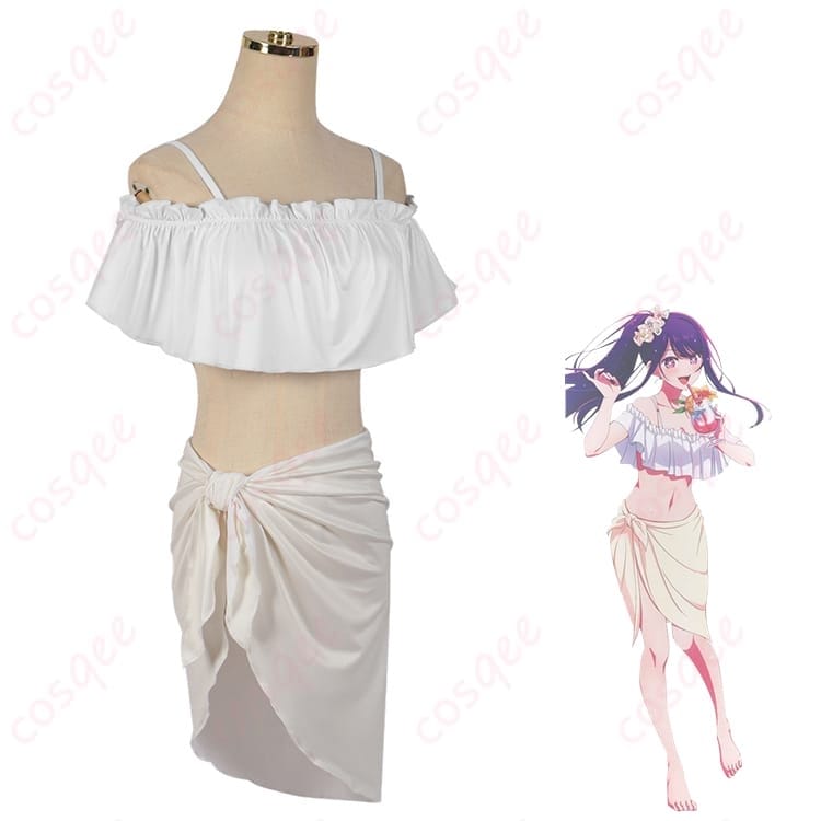 推しの子 星野アイ 水着コスプレ｜きらめくアイドルムードで写真映え、S–XXL対応 - 2枚目の画像