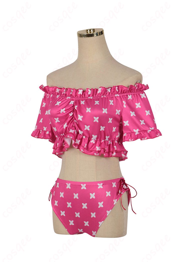 【推しの子】星野ルビー 水着コスプレ衣装の側面画像。衣装のシルエットが美しく、細部まで丁寧に再現されています。