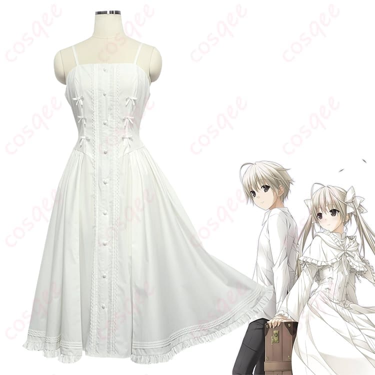 ヨスガノソラ 春日野穹 エンディング風コスプレ｜清楚で儚げ、写真映えする上品セット - 4枚目の画像
