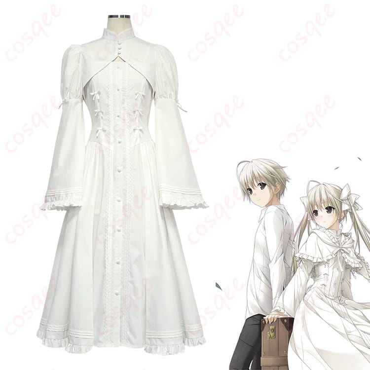 ヨスガノソラ 春日野穹 エンディング風コスプレ｜清楚で儚げ、写真映えする上品セット - 3枚目の画像