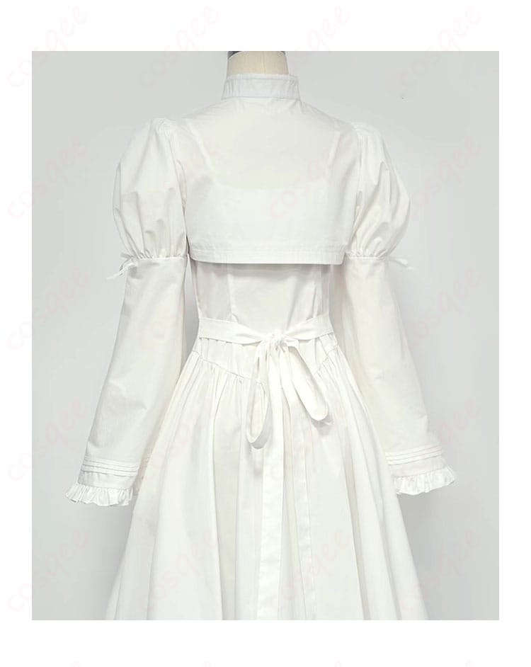 春日野穹 コスプレ衣装のスカート背面部分の詳細画像。素敵なデザインが引き立っています。