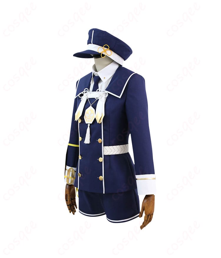 刀剣乱舞 五虎退 コスプレ衣装 側面の美しいシルエット。精細な刺繍とディテールが魅力。