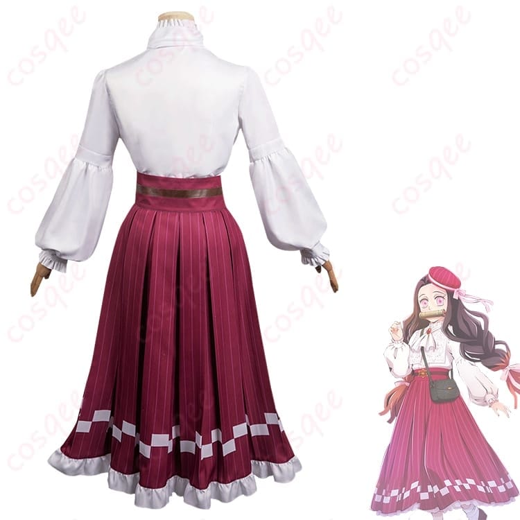 鬼滅の刃 竈門禰豆子 伍周年記念祭風コスプレ｜清楚で映える上品コーデ - 3枚目の画像