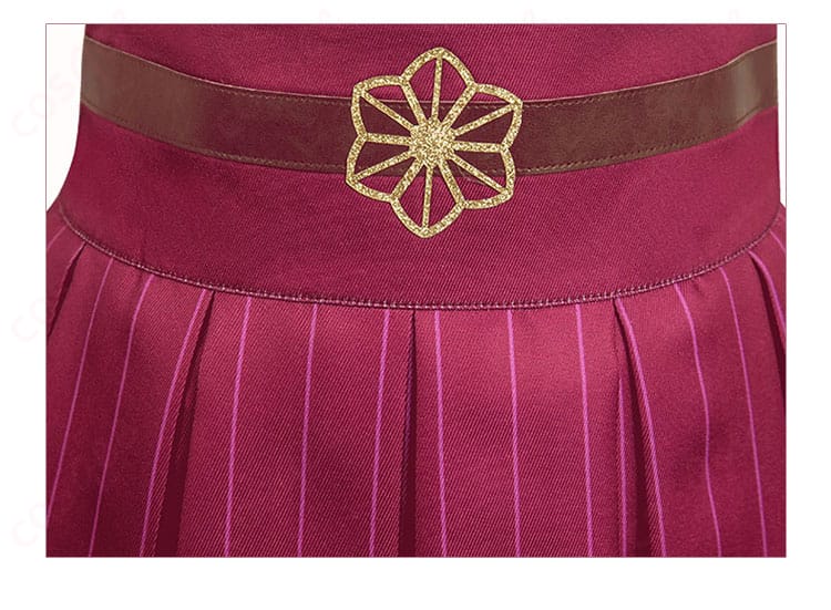 鬼滅の刃 竈門禰豆子 コスプレ衣装のスカートの腰封装飾。美しいデザインで、細部にまでこだわった仕上げです。