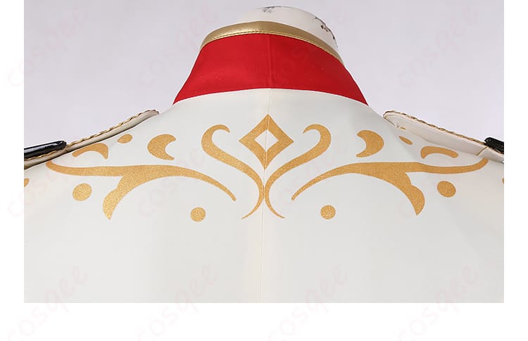 あんさんぶるスターズ!! 日々樹渉 コスプレ衣装 春雷*謳歌のテンペストの背面の双肩装飾。キャラクターの背面を引き立てる美しいディテール。