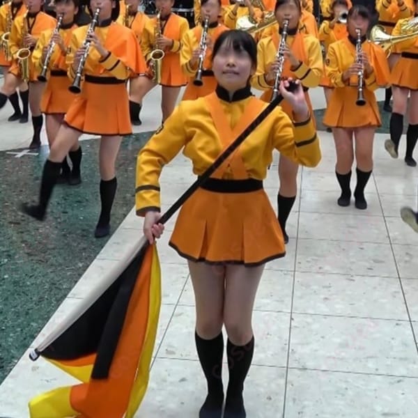 京都橘高等学校 吹奏楽部コスプレ ユニフォーム｜鮮やかで写真映え、動きやすく快適な着心地
