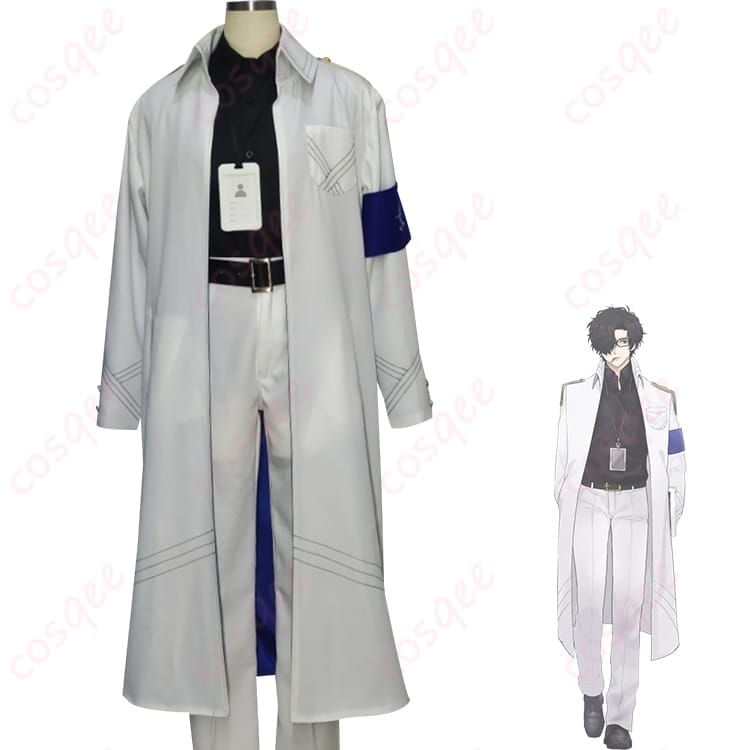 ブルーアーカイブ 先生 制服コスプレ｜端正モノトーンでスマートに決まる学園監督官スタイル - 1枚目の画像