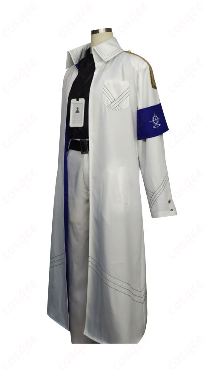 ブルーアーカイブ 連邦捜査部S.C.H.A.L.E 先生 コスプレ衣装 側面ビュー – 高再現度の衣装デザイン、細部までこだわった仕上がり。