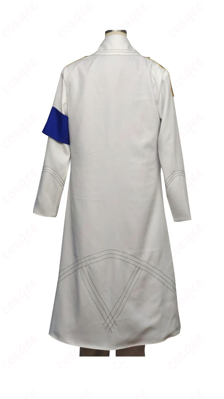 ブルーアーカイブ 連邦捜査部S.C.H.A.L.E 先生 コスプレ衣装 背面ビュー – 制服の背面デザイン、キャラクターの特徴を忠実に再現。