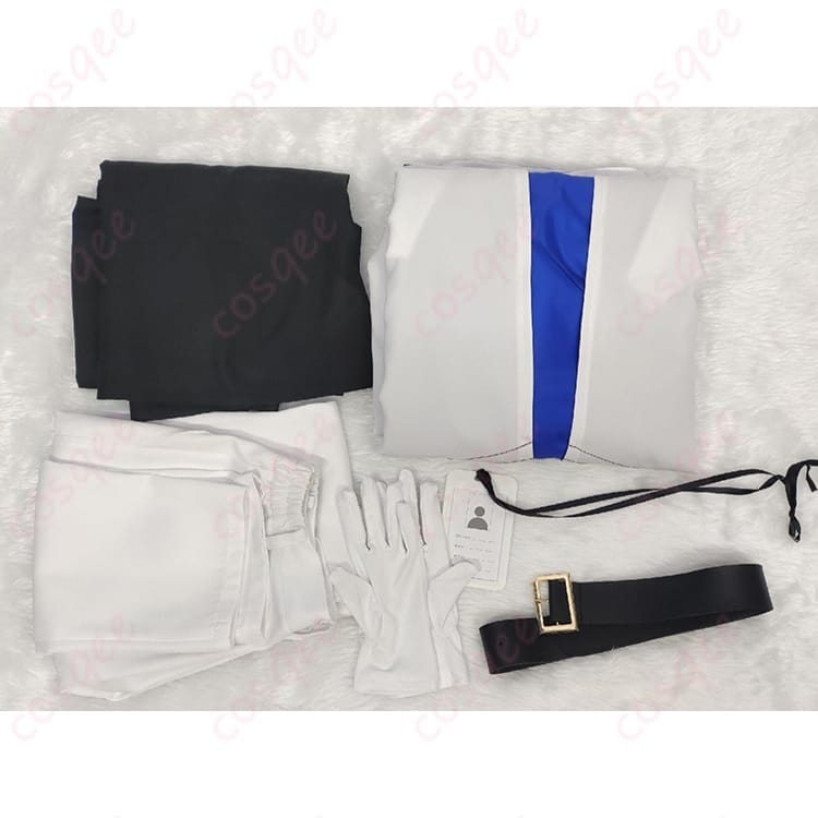 ブルーアーカイブ 先生 制服コスプレ｜端正モノトーンでスマートに決まる学園監督官スタイル - 4枚目の画像