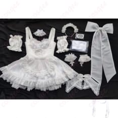 FGO レディ・アヴァロン コスプレ衣装 気品漂う光沢ドレスで写真映え抜群 - 5枚目の画像（サムネイル）