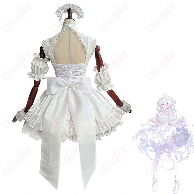 FGO レディ・アヴァロン コスプレ衣装 気品漂う光沢ドレスで写真映え抜群 - 2枚目の画像