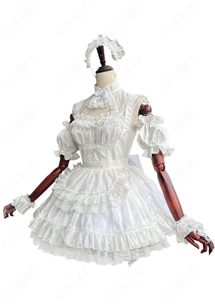 Fate/Grand Order レディ・アヴァロン コスプレ衣装 正面図。美しいデザインと高い再現度で、FGOファンにぴったりのコスプレ衣装です。