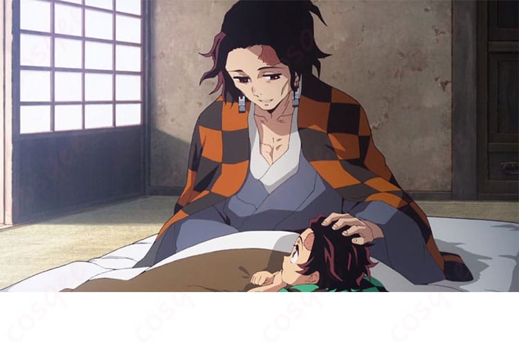 竈門炭十郎のコスプレ衣装、忠実再現された和装