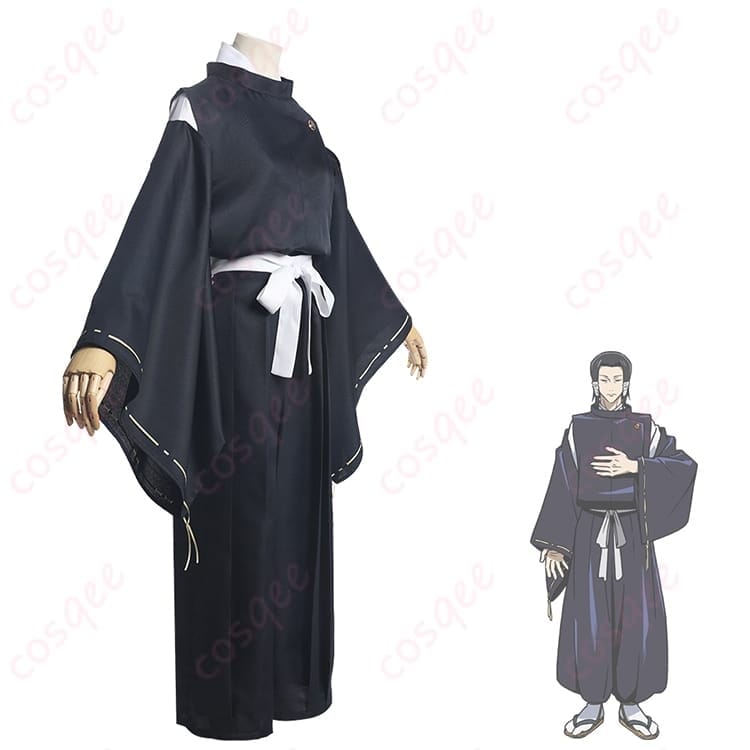 呪術廻戦 加茂憲紀の京都校制服コスプレ 衣装一式で端正な和装ミックスを楽しめます - 2枚目の画像