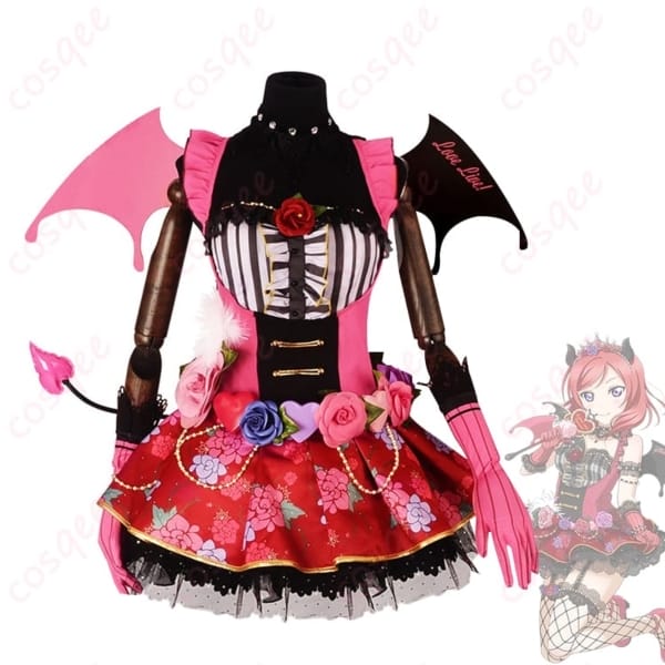 ラブライブ！西木野真姫 小悪魔編 覚醒後 コスプレ衣装 華やか映えでライブや撮影に最適