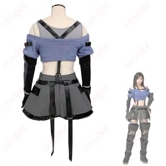 FFVII エバークライシス ティファ メタルフット風コスプレ衣装｜軽快で動けて写真映え - 3枚目の画像（サムネイル）