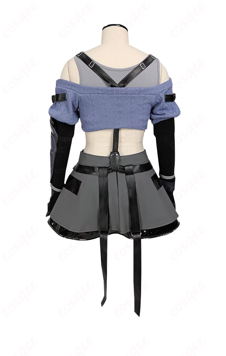 ティファ・ロックハート コスプレ衣装 背面画像 ファイナルファンタジーVII エバークライシス