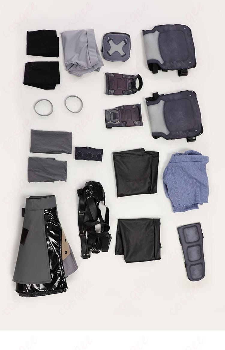 ティファ・ロックハート コスプレ衣装 セット内容 メタルフット 詳細