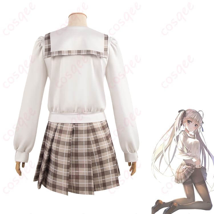 ヨスガノソラ 春日野穹の学園制服コスプレ 衣装一式で清楚かわいく仕上がる - 4枚目の画像