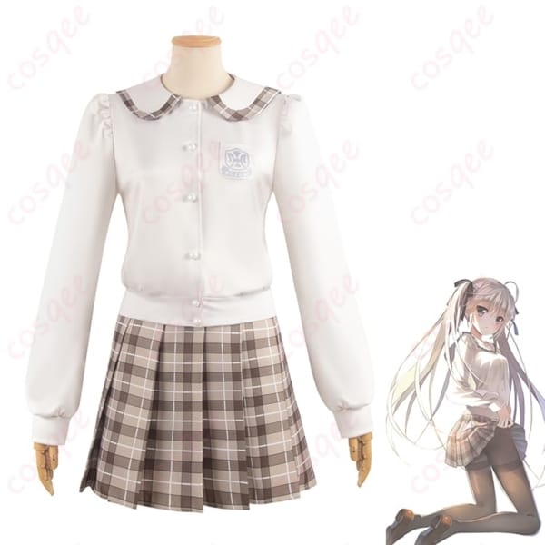 ヨスガノソラ 春日野穹の学園制服コスプレ 衣装一式で清楚かわいく仕上がる