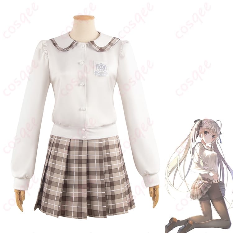 ヨスガノソラ 春日野穹の学園制服コスプレ 衣装一式で清楚かわいく仕上がる - 1枚目の画像