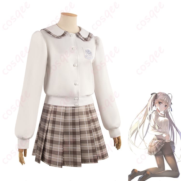 ヨスガノソラ 春日野穹の学園制服コスプレ 衣装一式で清楚かわいく仕上がる - 2枚目の画像