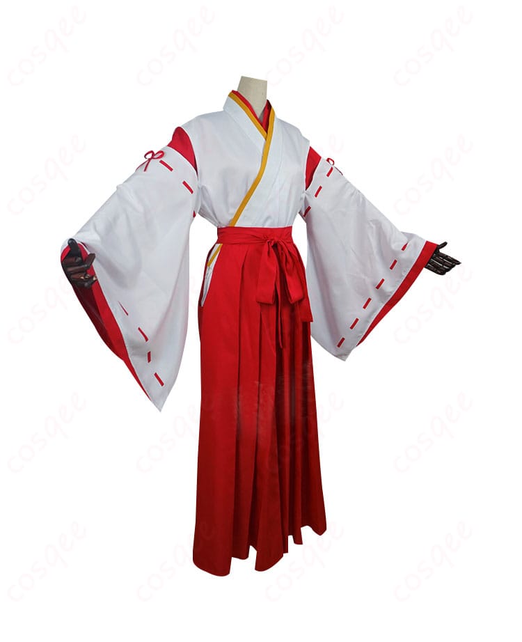 花散里 コスプレ衣装 サイドビュー。衣装の側面が見える画像、細部まで丁寧に再現されています。