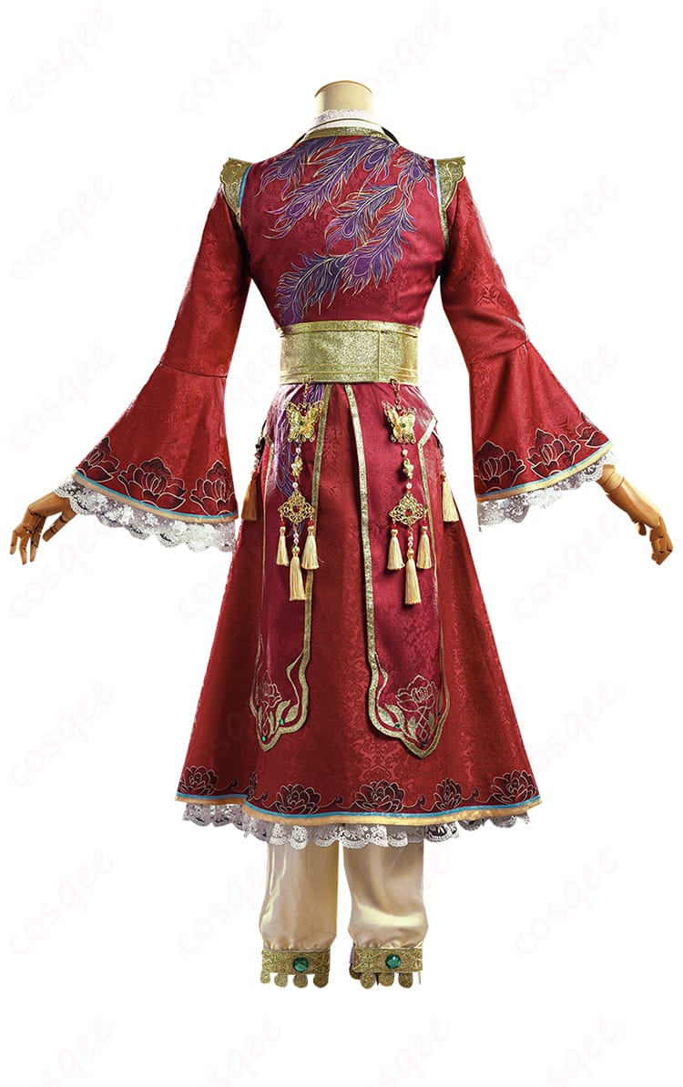 IdentityV 昆虫学者 メリー・プリニウス コスプレ衣装 背面画像 - 衣装の背面部分。精緻な仕上がり。