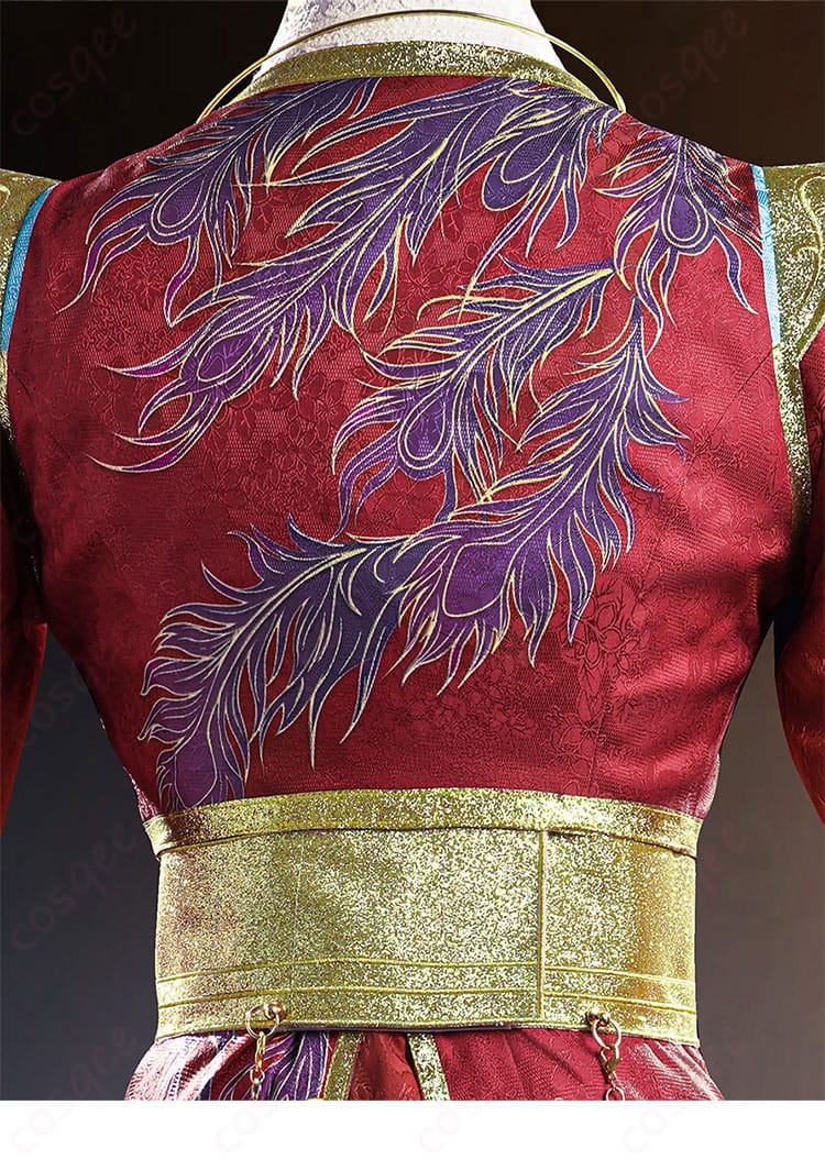 IdentityV 昆虫学者 メリー・プリニウス コスプレ衣装 上着北京装飾細部 - 上着部分の精緻な装飾とデザイン。