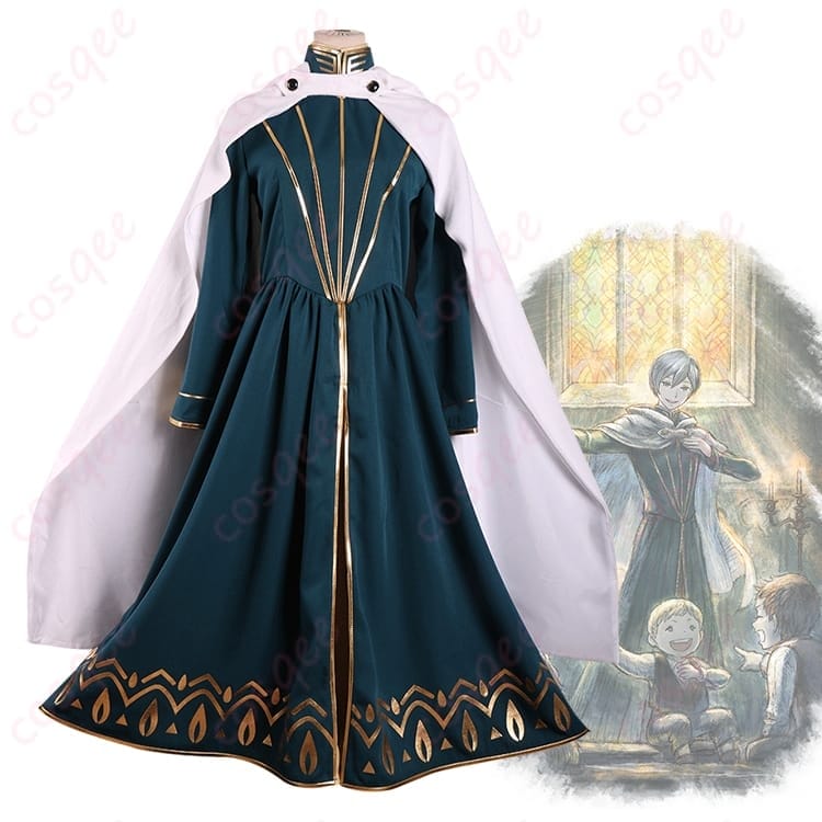 オクトパストラベラーII テメノスの聖職者コーデを上品に再現するコスプレ衣装 - 1枚目の画像