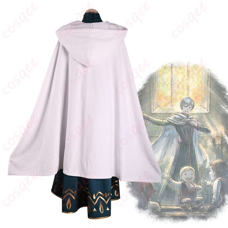 オクトパストラベラーII テメノスの聖職者コーデを上品に再現するコスプレ衣装 - 3枚目の画像