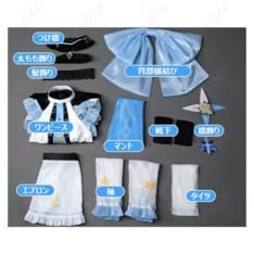 原神のエウルアを上品メイド風に可憐アレンジ 撮影もイベントも映えるコスプレ衣装 - 4枚目の画像（サムネイル）