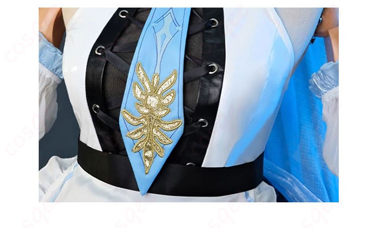 エウルア・ローレンス コスプレ衣装 胸前装飾ディテール メイド服 原神 同人衣装 高品質