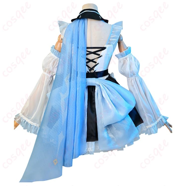 原神のエウルアを上品メイド風に可憐アレンジ 撮影もイベントも映えるコスプレ衣装 - 3枚目の画像