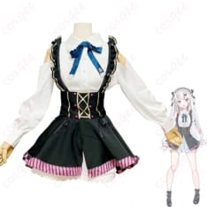 ホロライブ 百鬼あやめの紅白ガーリー和風コスプレ衣装で、撮影もイベントも可愛く決める - 1枚目の画像（サムネイル）