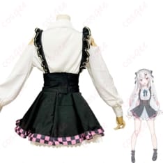 ホロライブ 百鬼あやめの紅白ガーリー和風コスプレ衣装で、撮影もイベントも可愛く決める - 3枚目の画像（サムネイル）