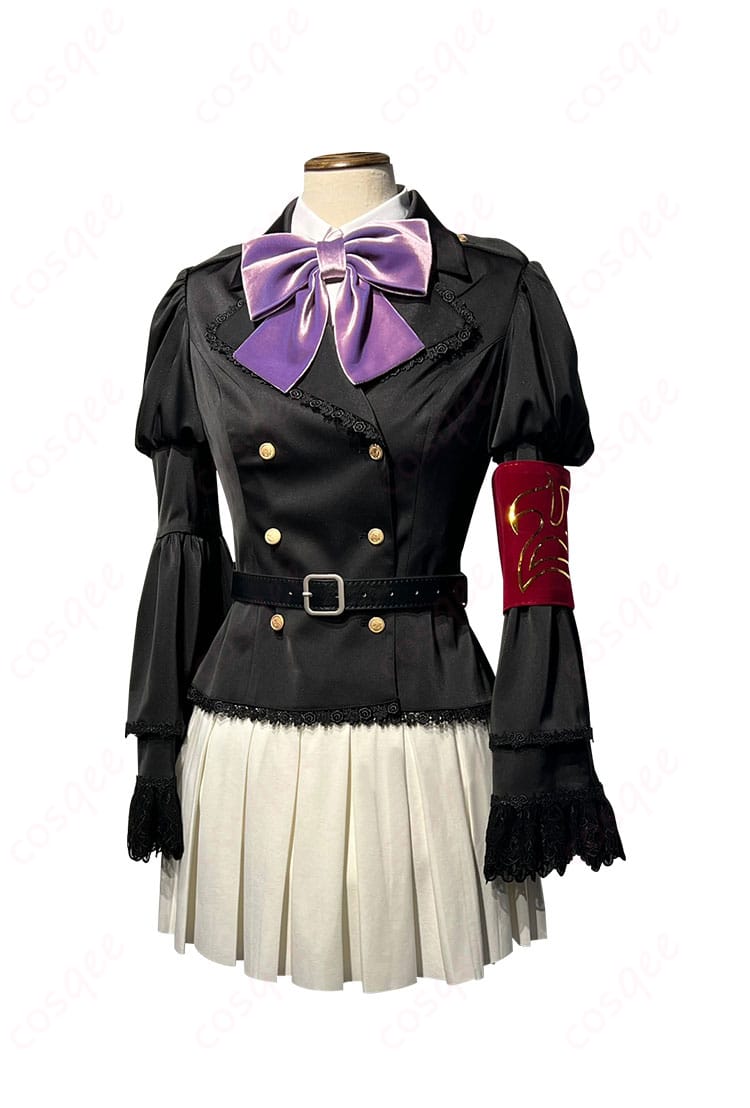 うみねこのなく頃に 右代宮縁寿 コスプレ衣装 正面写真 高再現度で精緻なデザイン。コスプレイベントや撮影に最適!