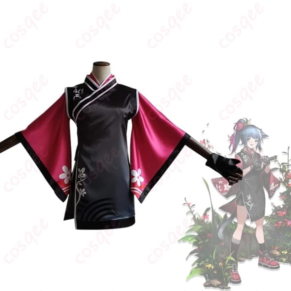 アークナイツのジェシカ 君子蘭を軽快に再現するミリタリー風コスプレ衣装