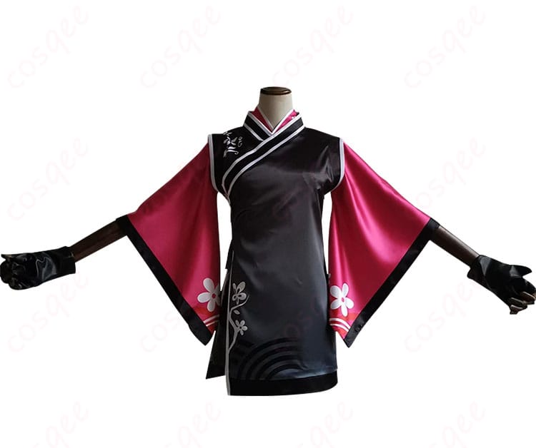 アークナイツ ジェシカ(君子蘭)コスプレ衣装の正面画像。細部のデザインと忠実な再現が特徴です。コスプレ衣装として完璧な仕上がり。